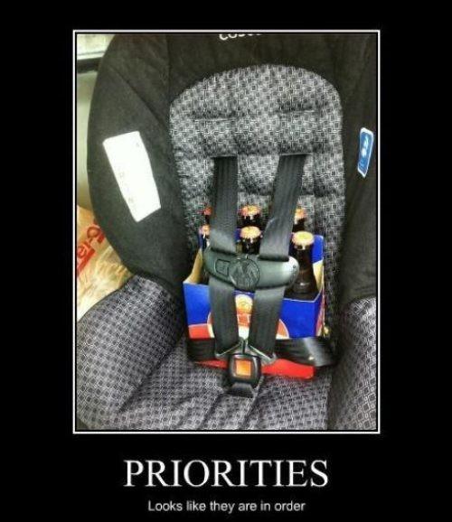 Priorities - Looks Like They Are In Order!
