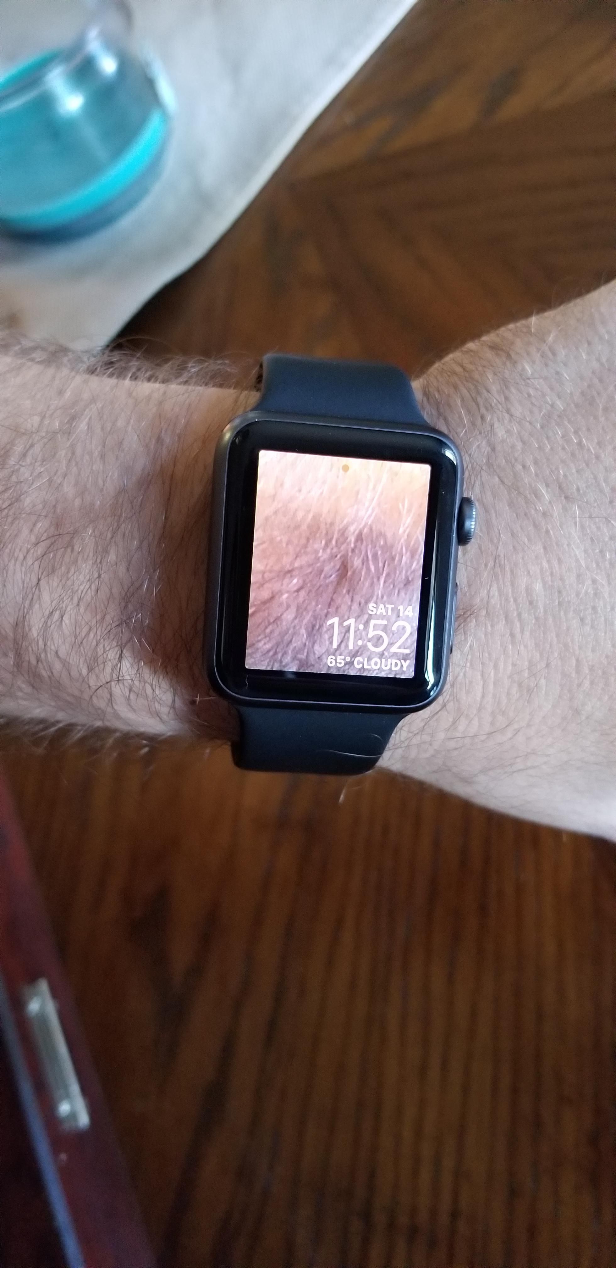 My friend's Apple Watch background
