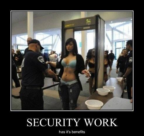 Security Work - It Has It's Benefits