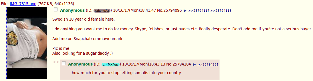 swedish girl gets request