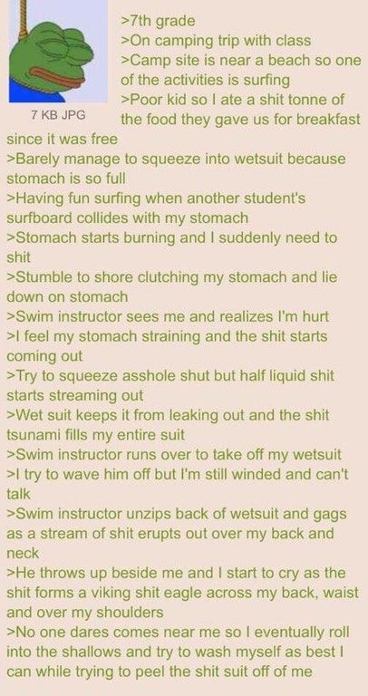 anon goes camping