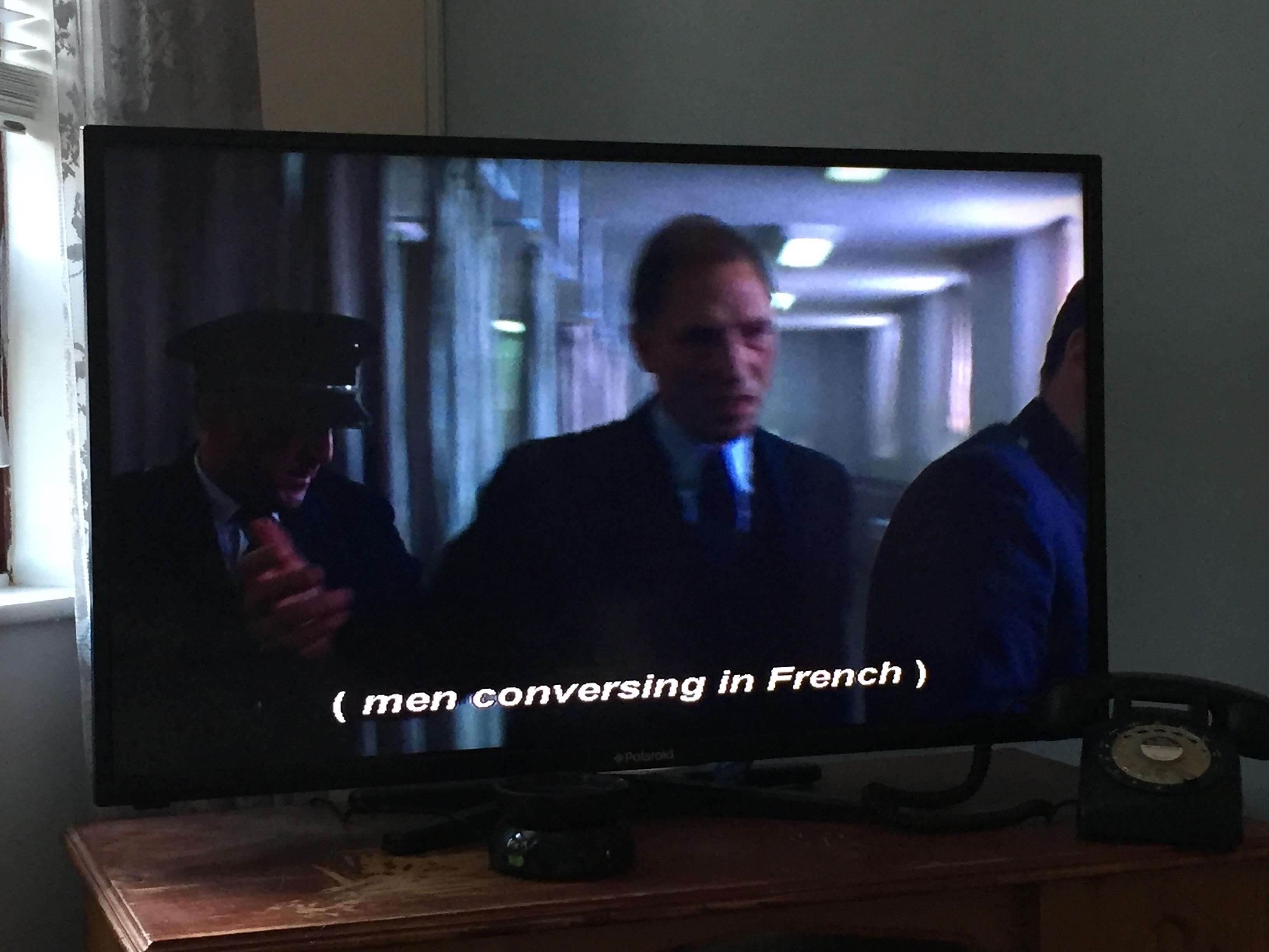 Thank god for subtitles.