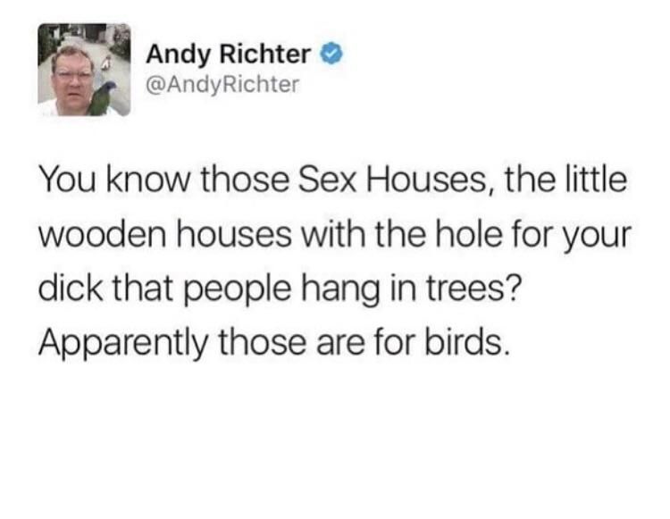 Andy Richter is restricted within 200 yards of any playground