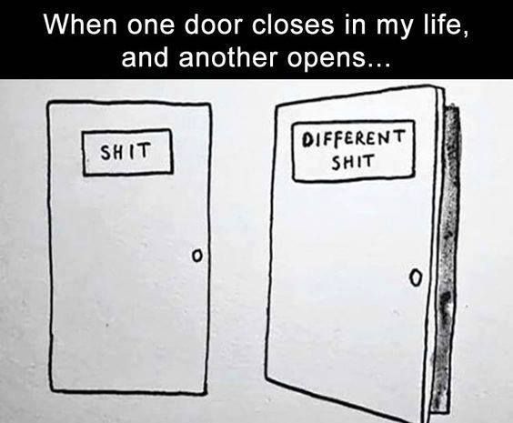 When one door closes...