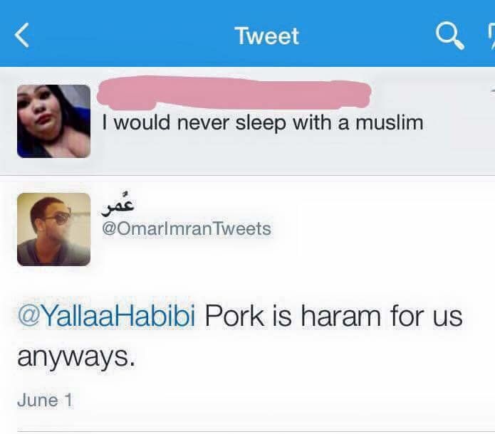 Probably the only time calling a Muslim savage is not an insult