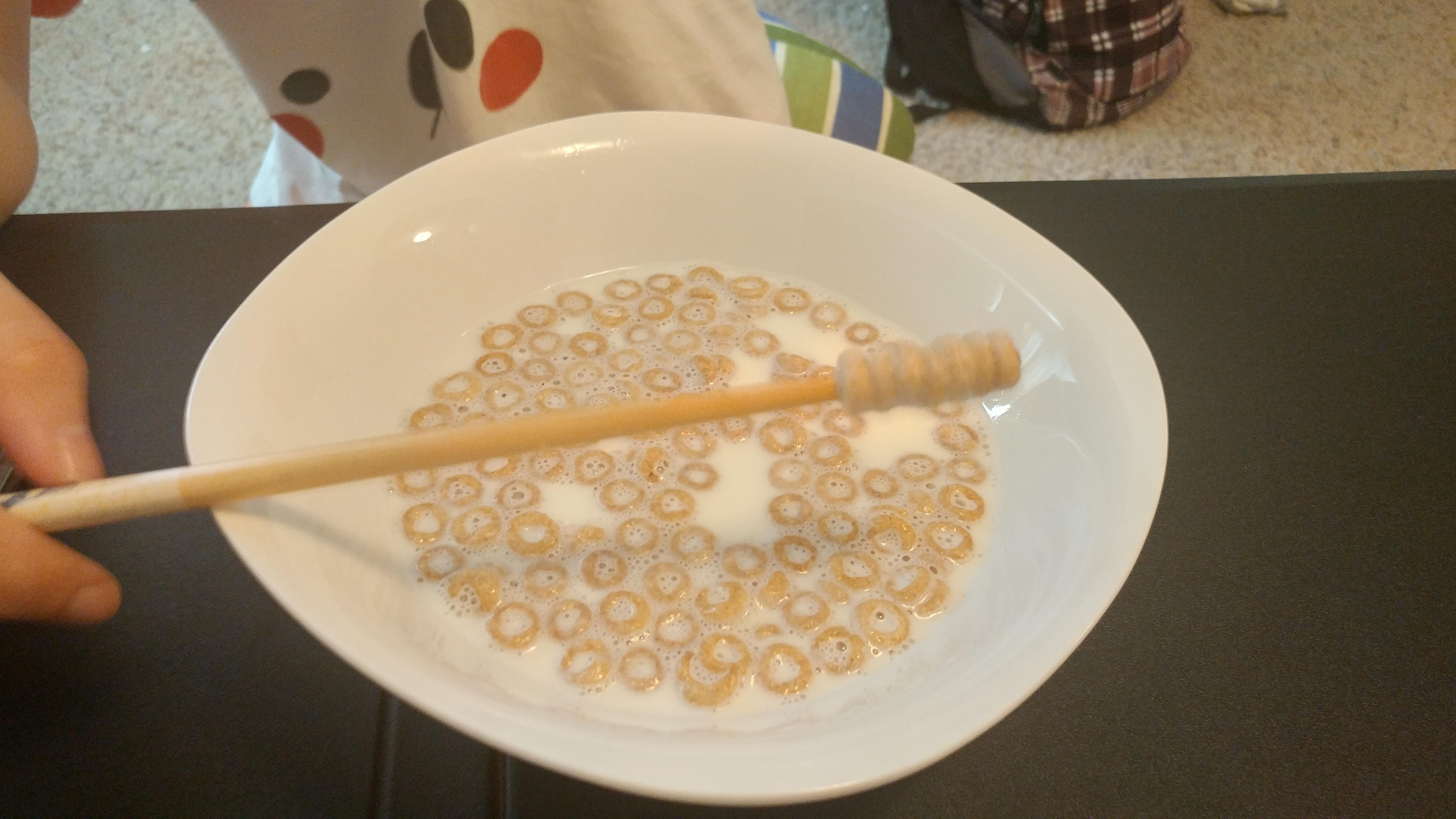 My girlfriend never ate cereal before coming to the US