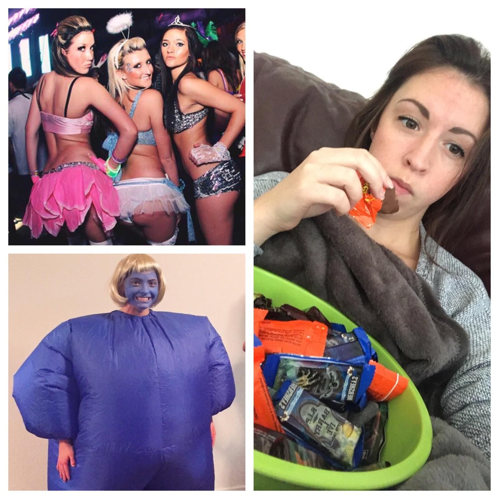 There are 3 types of girls on Halloween