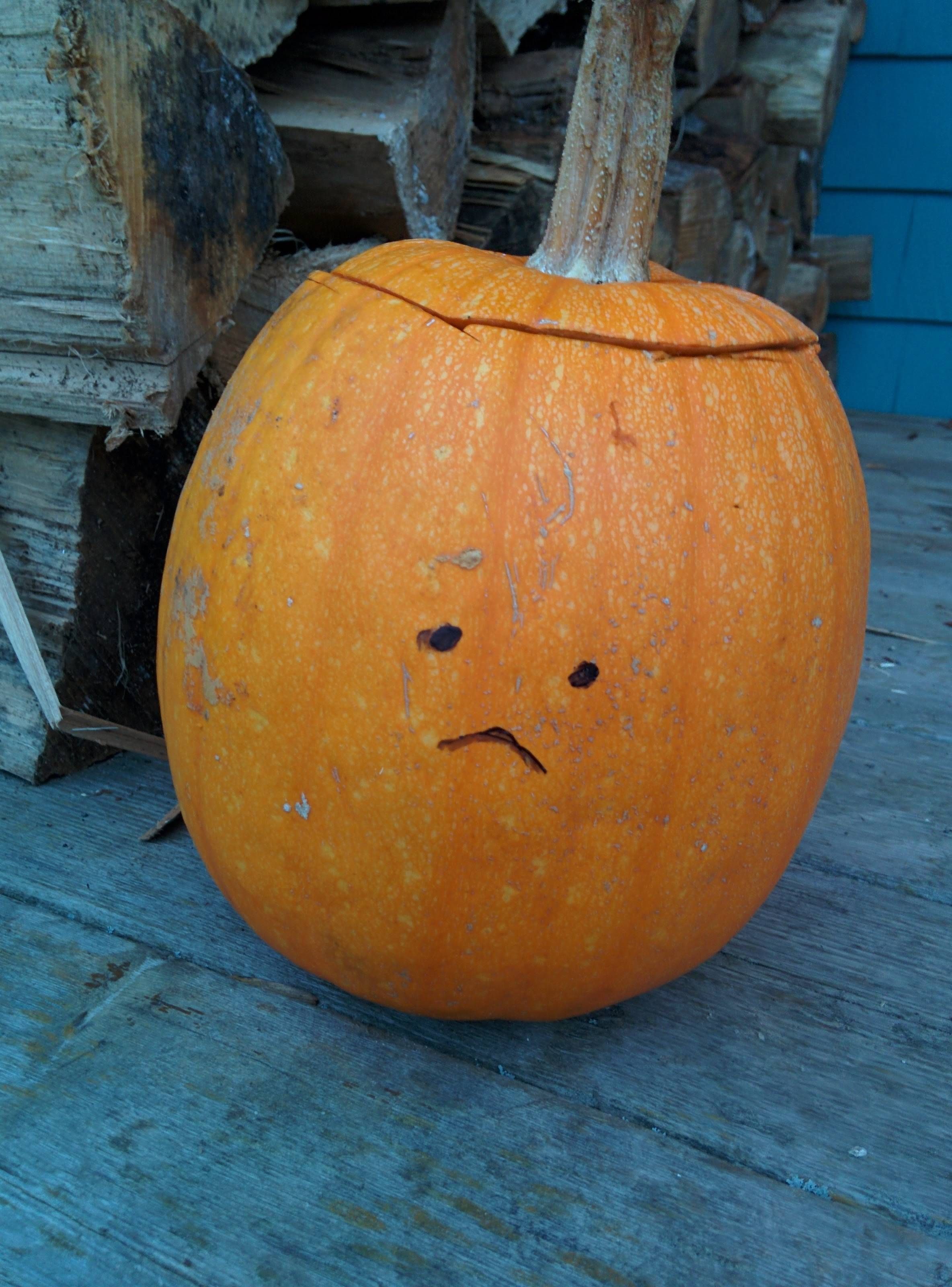 13 Year Old Goes All-Out Carving the Family Jack-o'-lantern