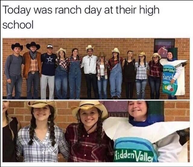 Ranch day!! Yum...