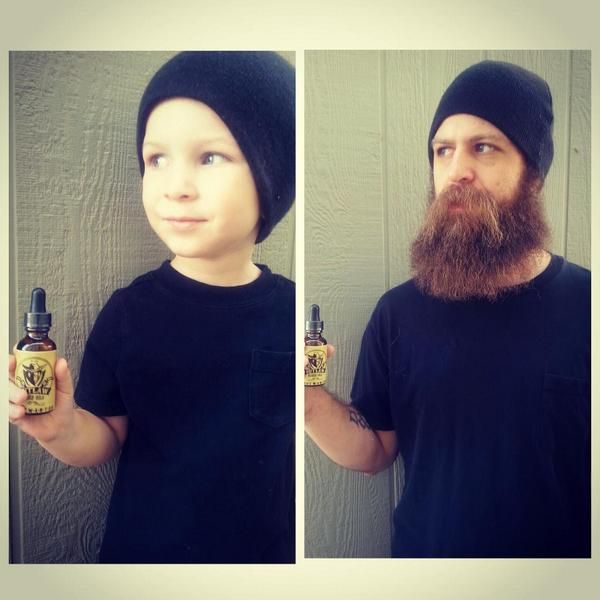 Beard oil ads be like