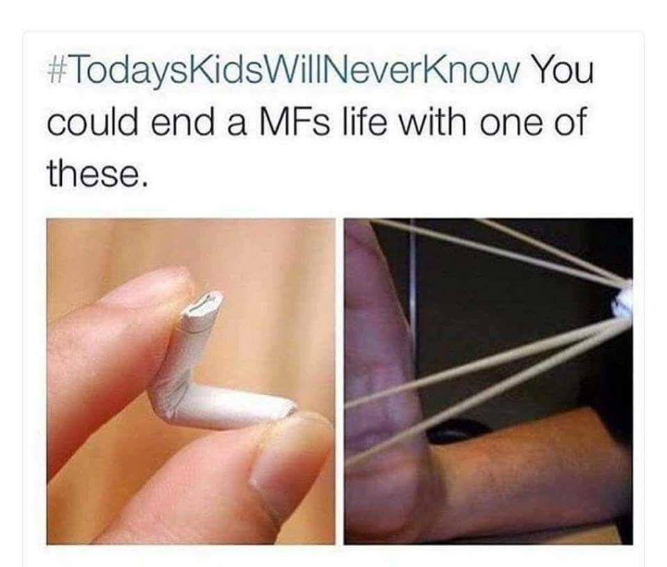 I remember these