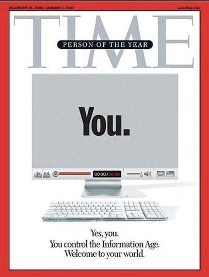 Write in your resume that you were the 2006 Time Magazine Person of the Year