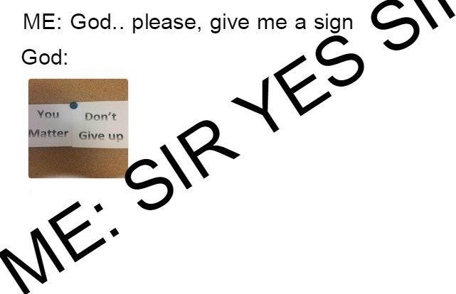 So sayeth the Lord