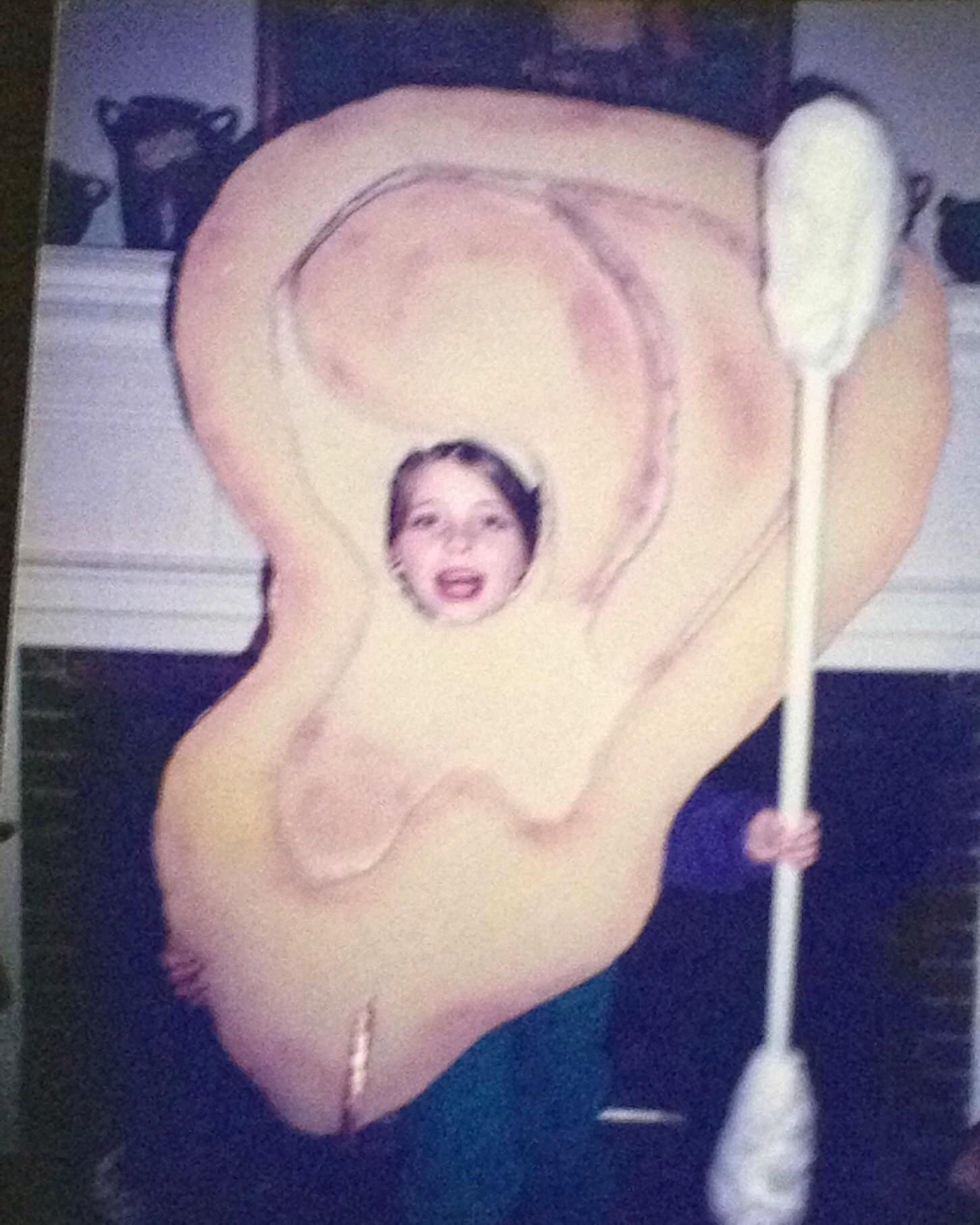 In 1994, I told my dad I wanted to be an ear for Halloween. He really came through.
