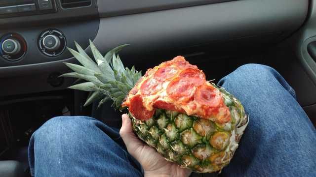 I will never understand people who put pizza on pineapple.