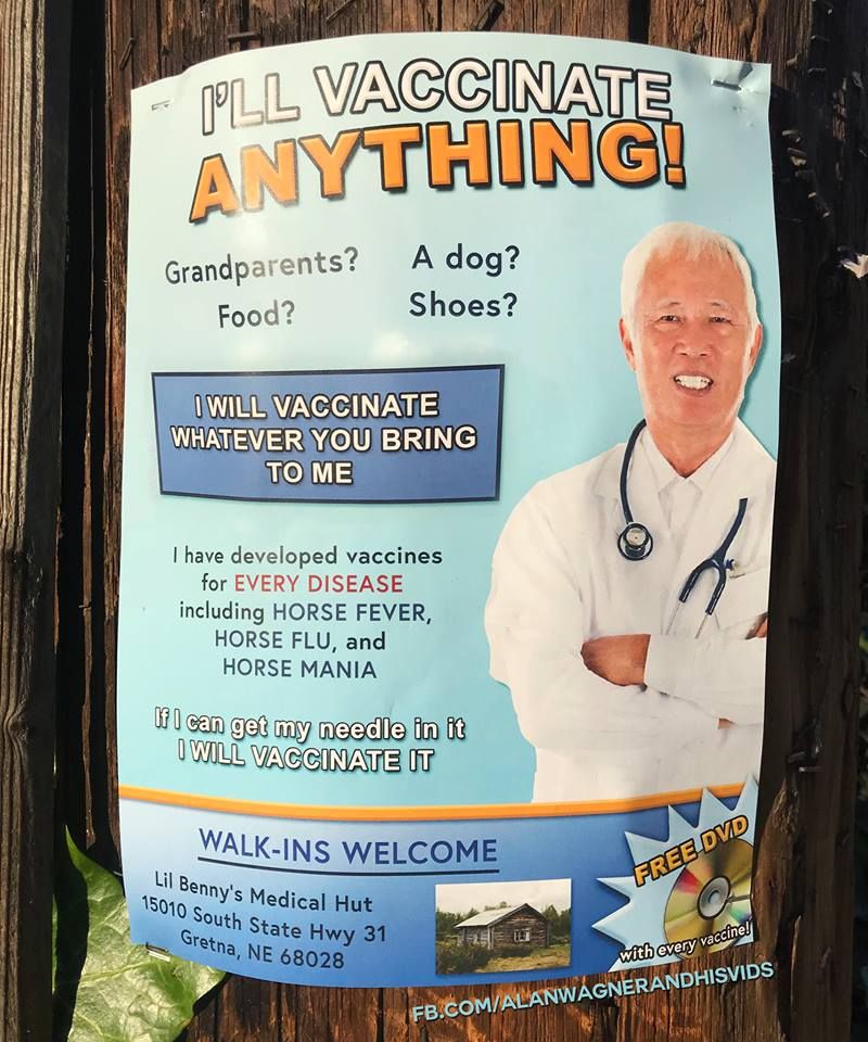Would you let this man vaccinate you?