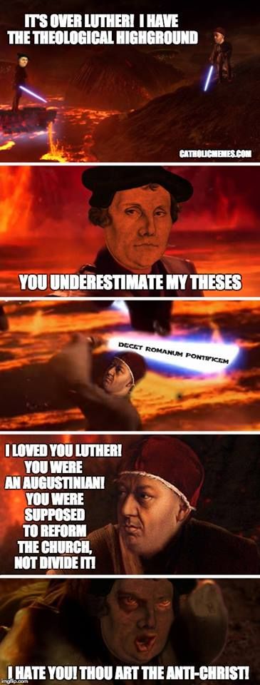 Christian prequel meme