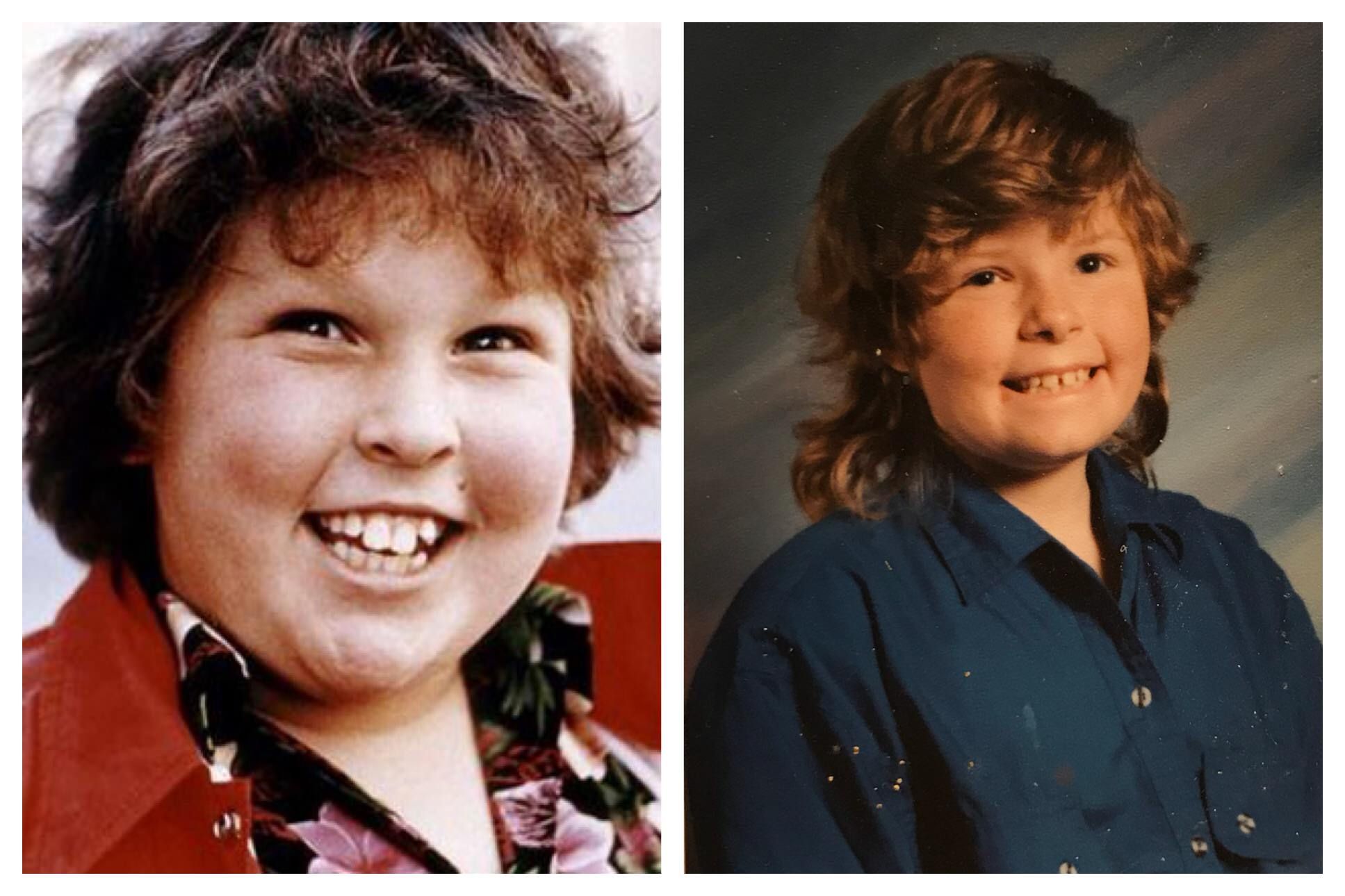 I was the female version of chunk in fourth grade