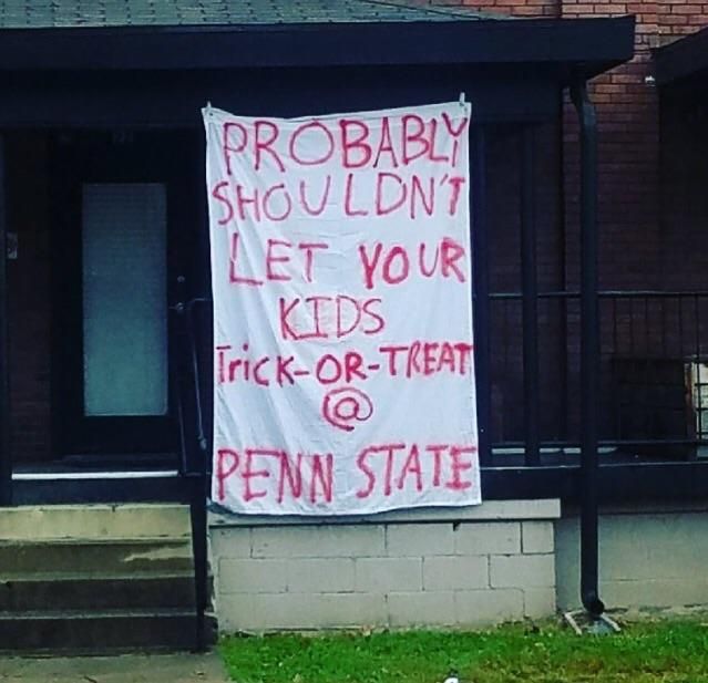 Spotted on Ohio State's campus...