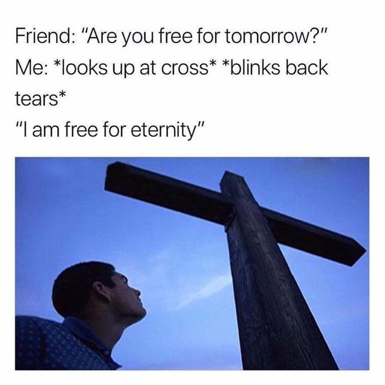 The Lord has freed us