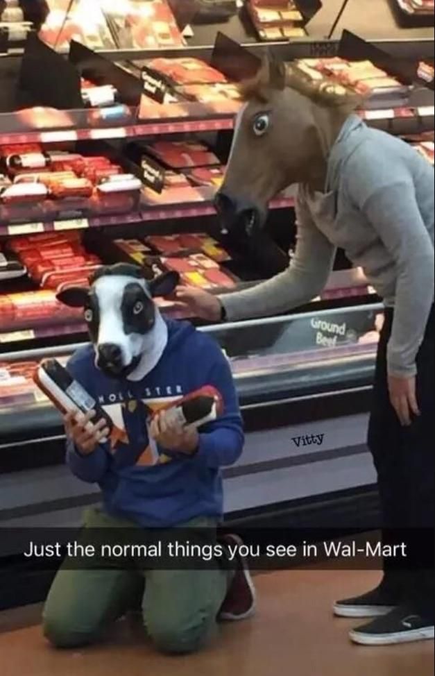It is normal for Wal-Mart though