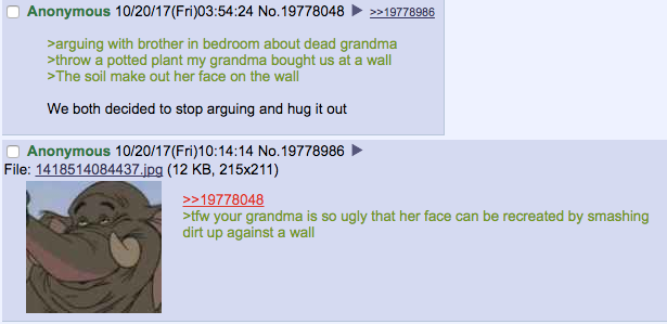 /x/ loses grandma