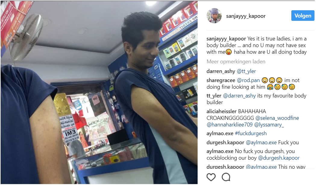 Bodybuilder sanjay becomes chad
