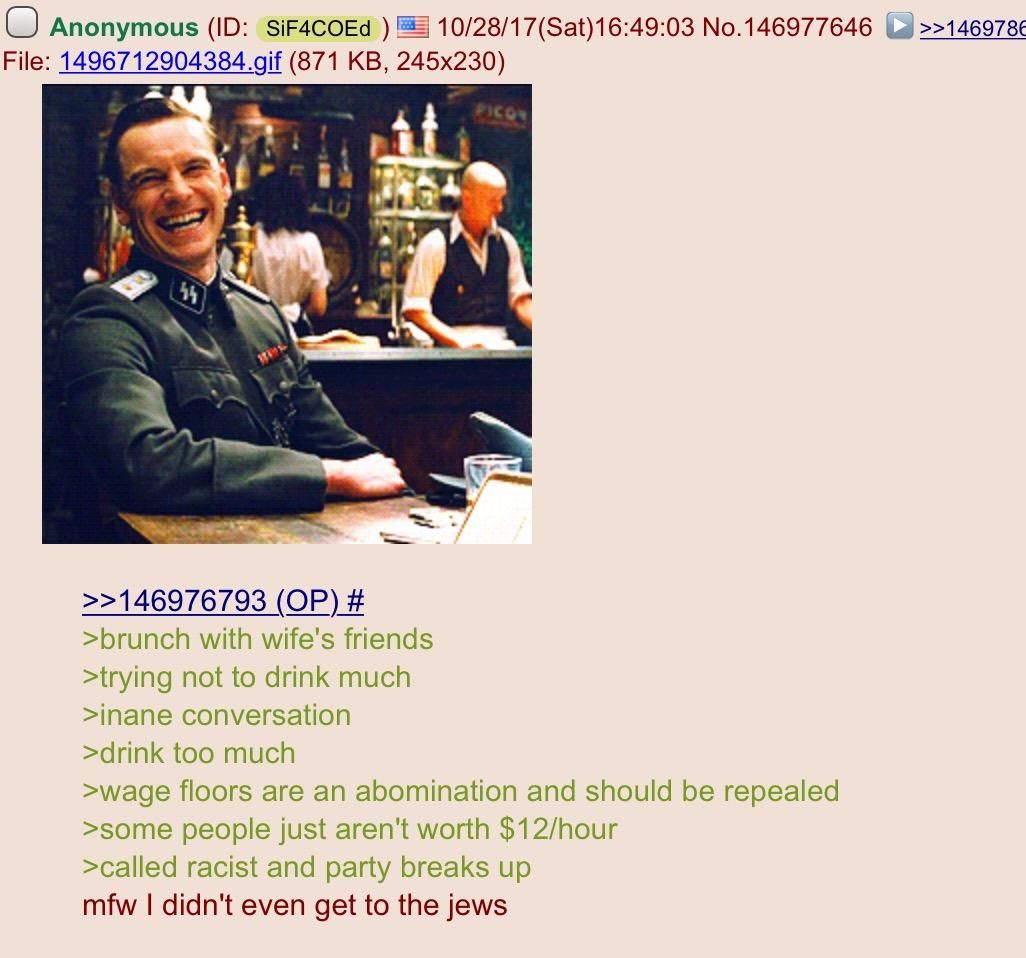 /pol/itician has a drink
