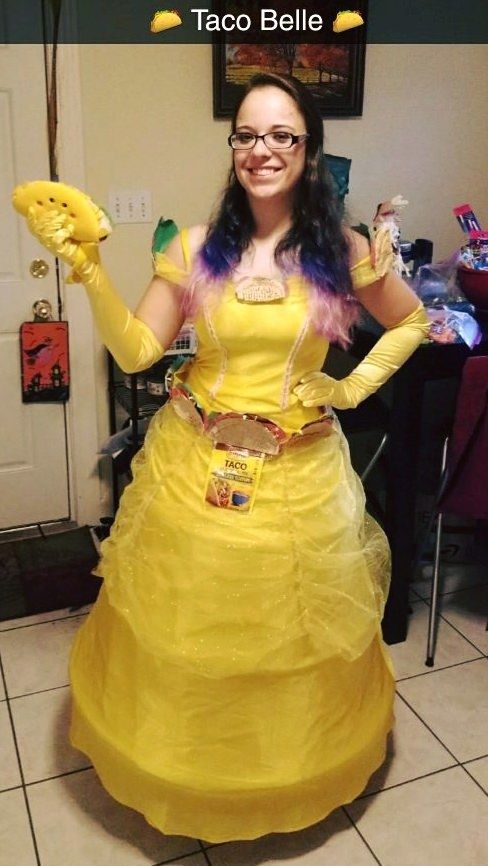 If I'm gonna be a princess for Halloween, I'm definitely gonna be a taco princess.