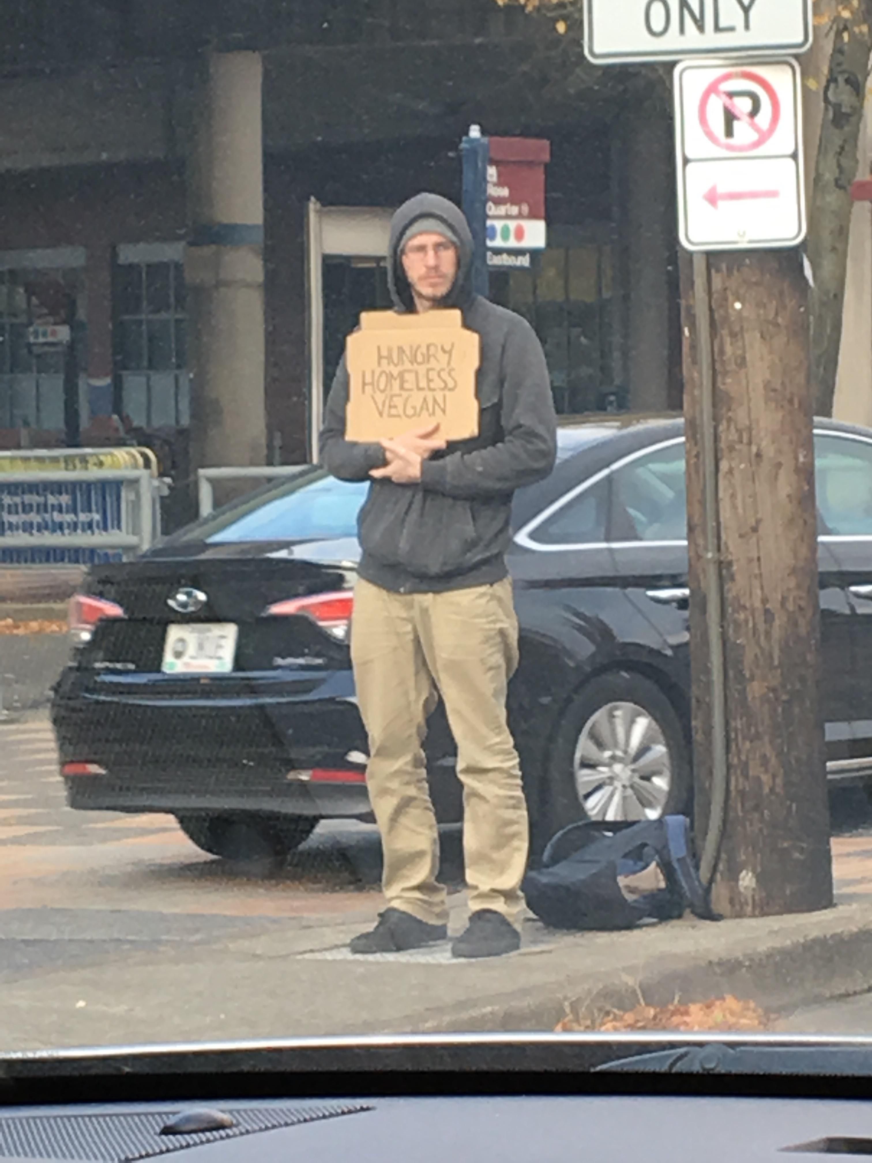 I guess beggars CAN be choosers.