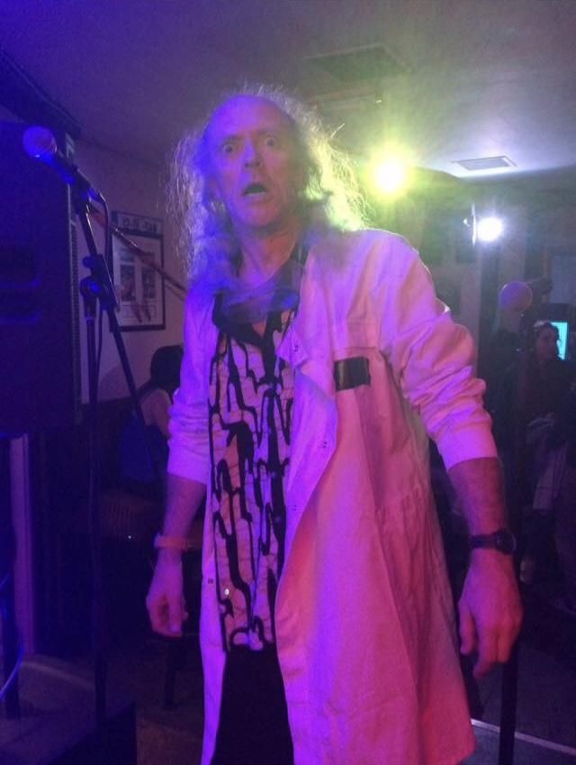 The guitarist in a friend's band dressed up as Doc Brown, I refuse to believe he's not actually Doc. Taken by the finest Irish Potato.