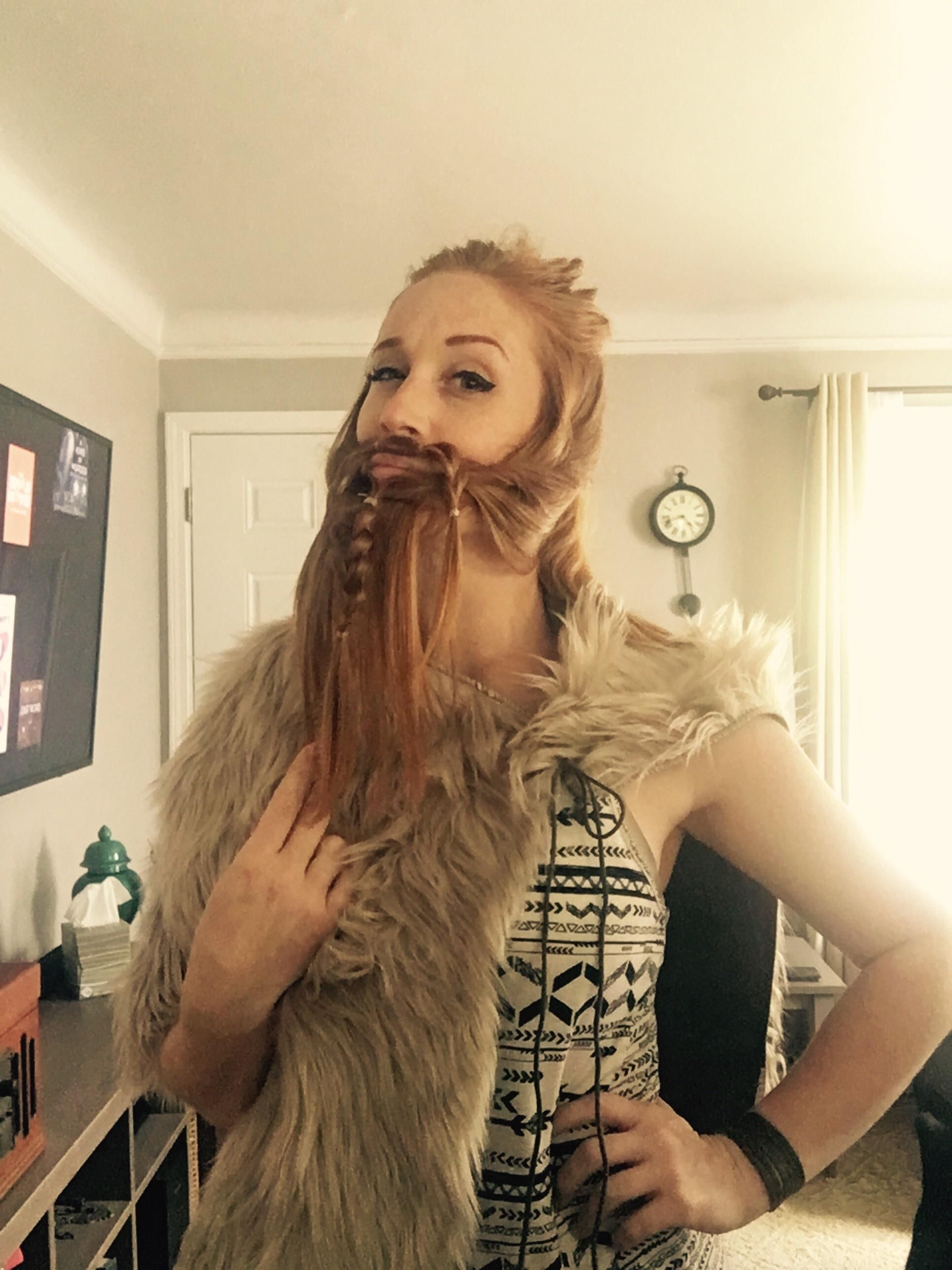I was a Sexy Viking for Halloween