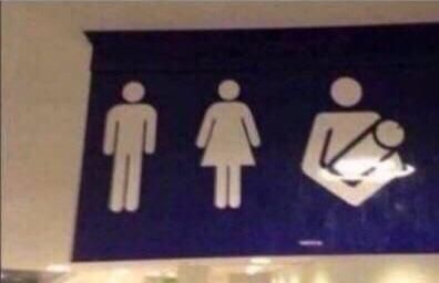 Finally! A bathroom for me and my enormous WANKER.