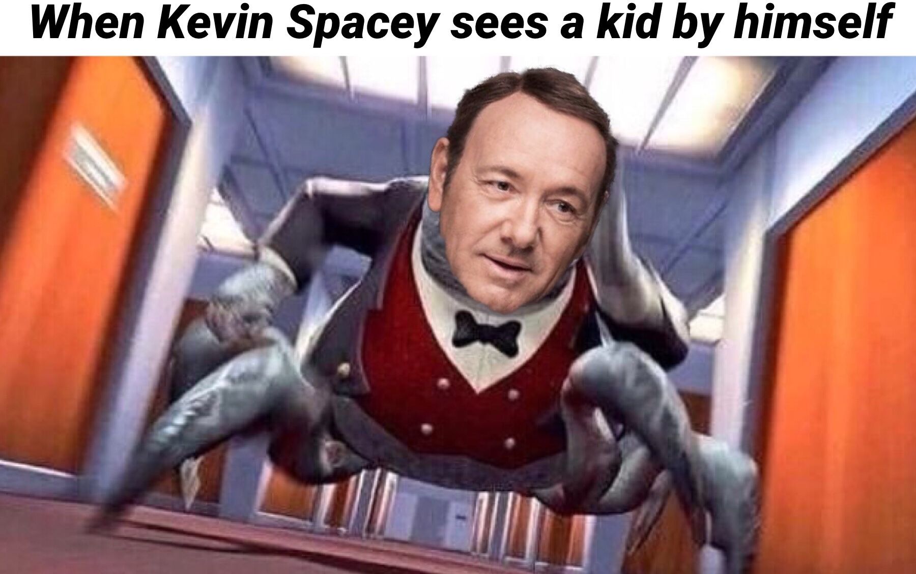 Kevin Spacey is a man of priorities