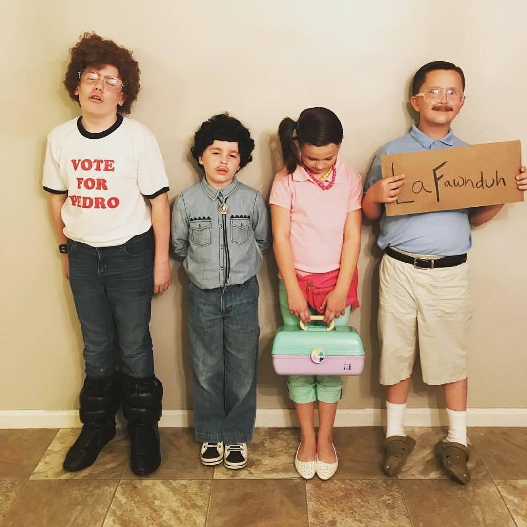 These kids for Halloween