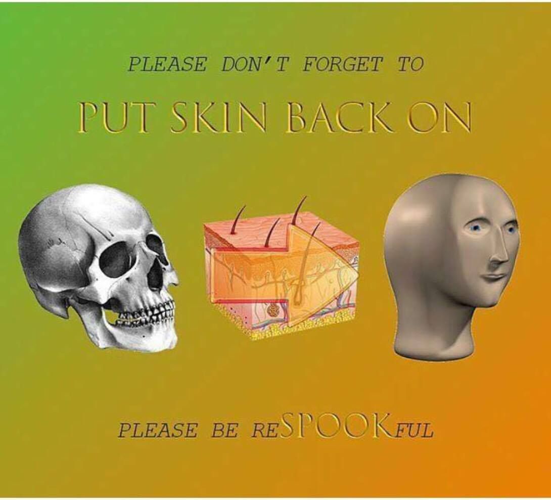 post halloween PSA