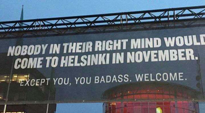 Helsinki welcomes its tourists