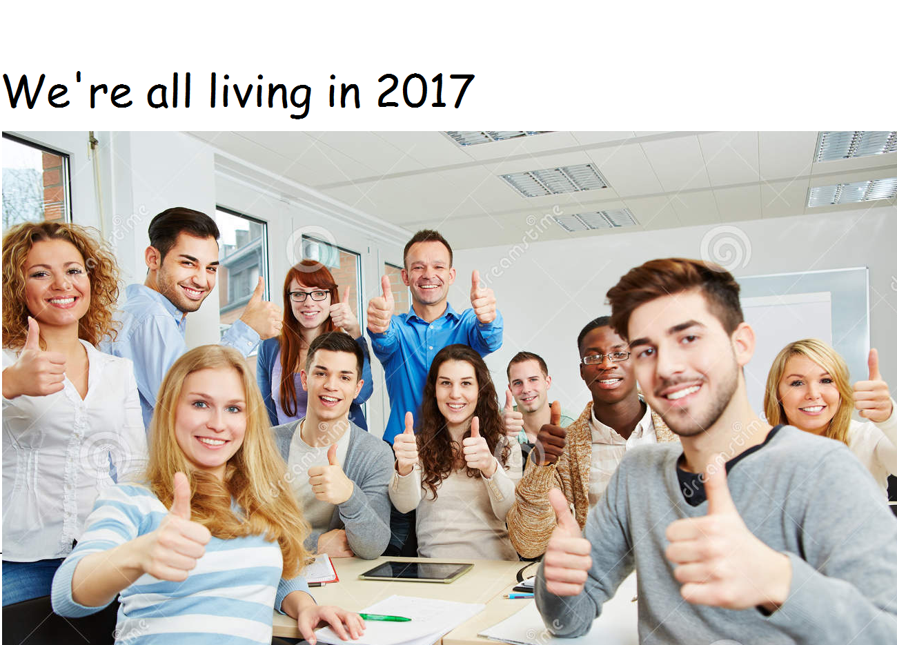 We all live?