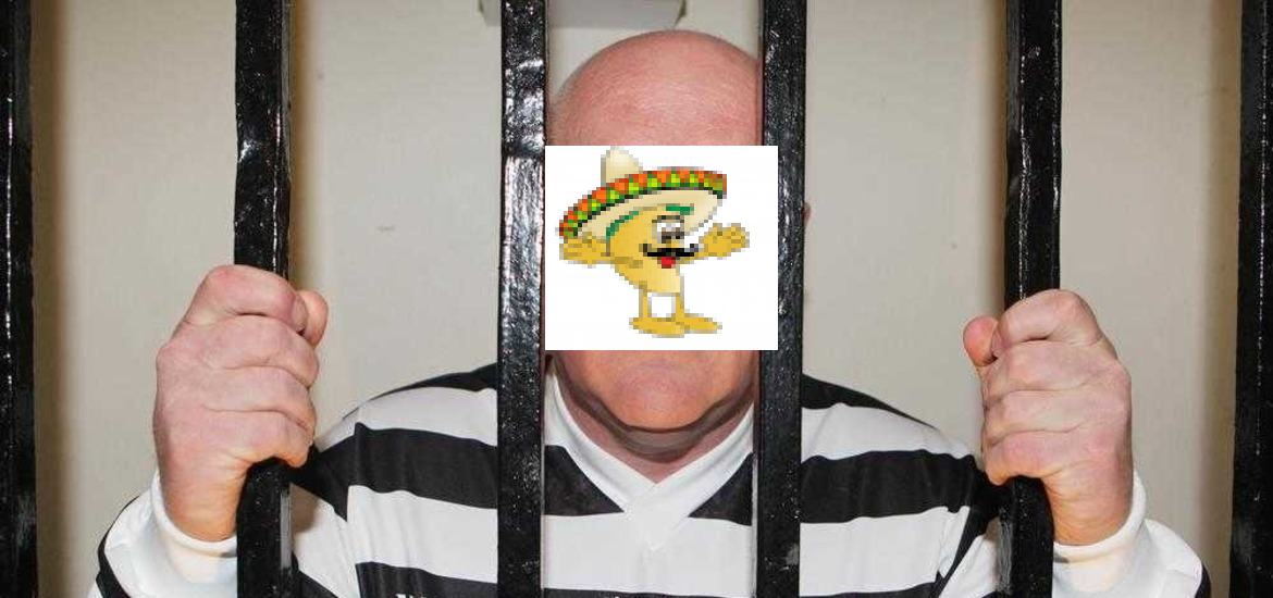 Let him rot in prison