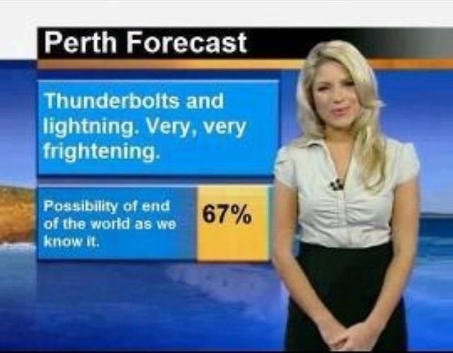 Thunderbolts and lightning