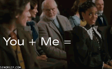 You + me