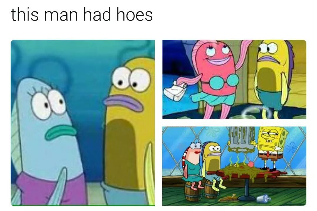 Tinder in Spongebob