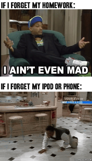 Oh, my phone..