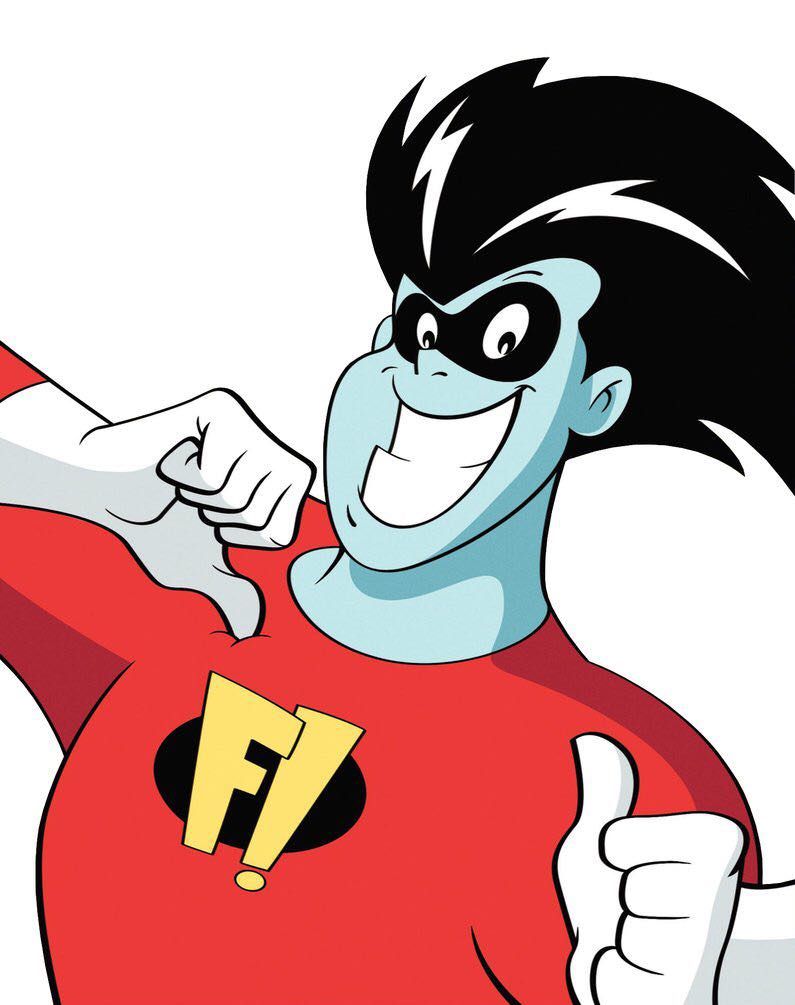 Who I think of when people are talking about “that smart ass super hero in red that breaks the forth wall”.