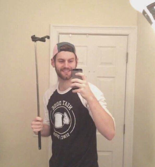 Just bought a selfie stick
