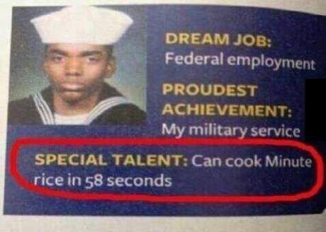 The only talent you need
