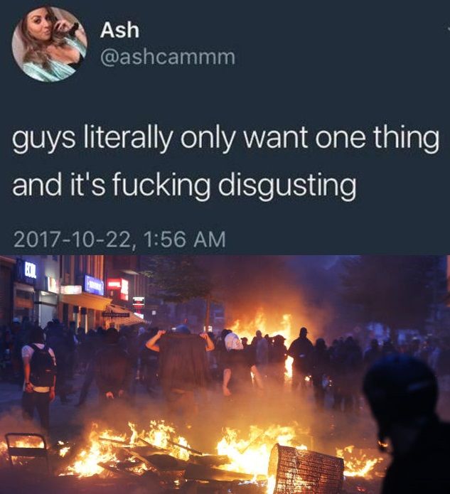 turn everything into ash