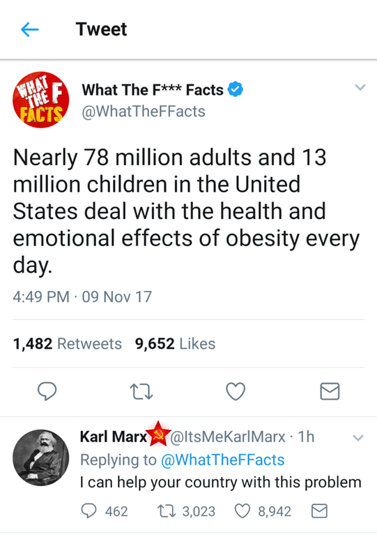 follow marx on twitter