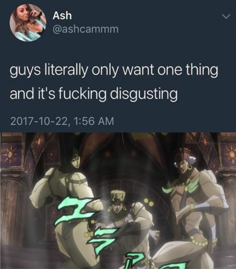I sense lack a lack of JoJo during this frickfest