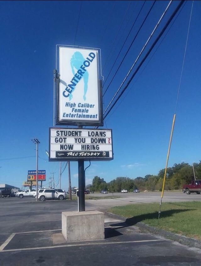 This Billboard in my College Town